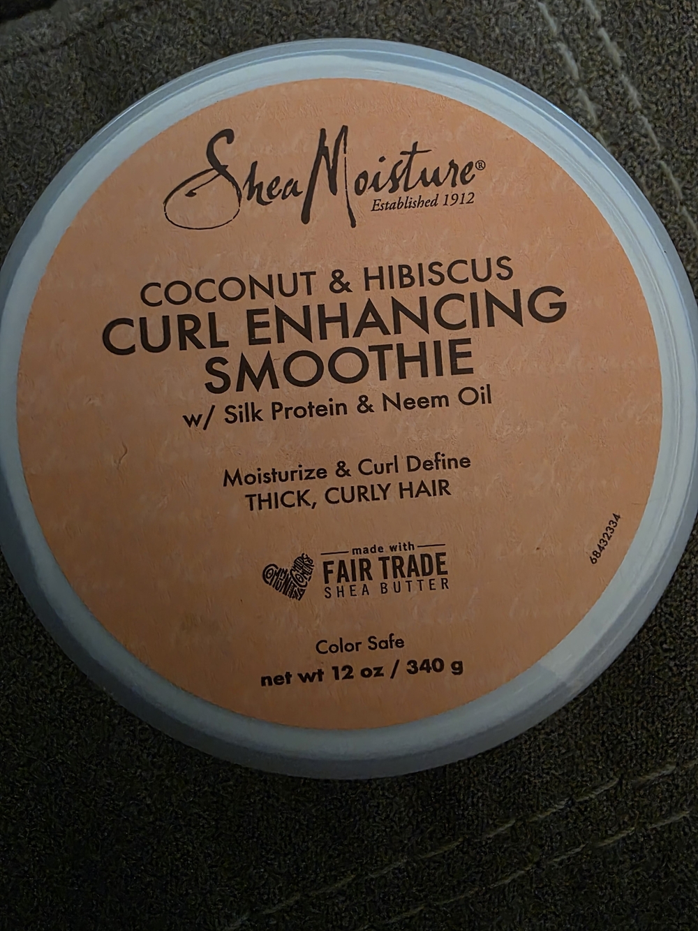 Shea Moisture Peach-Label Curl Enhancing Smoothie